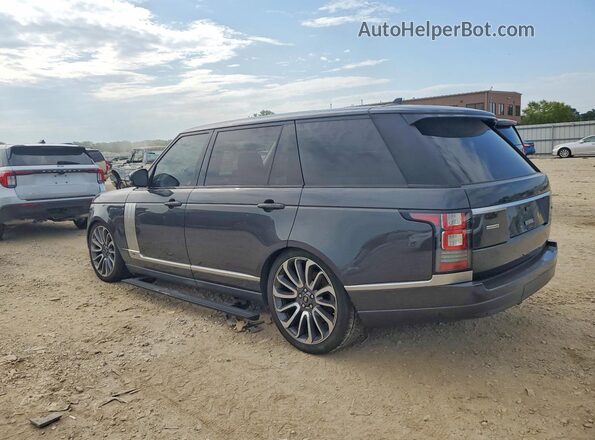 SALGS3EF6A302607 2016 LAND ROVER RANGE Black Задня ліва чверть