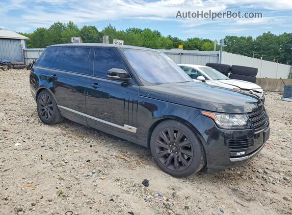 SALGS3EF6GA297828 2016 LAND ROVER RANGE Black წინა მარჯვენა