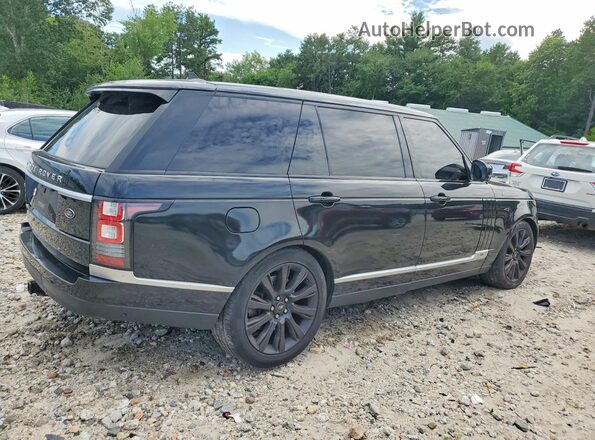 SALGS3EF6GA297828 2016 LAND ROVER RANGE Black უკანა მარჯვენა