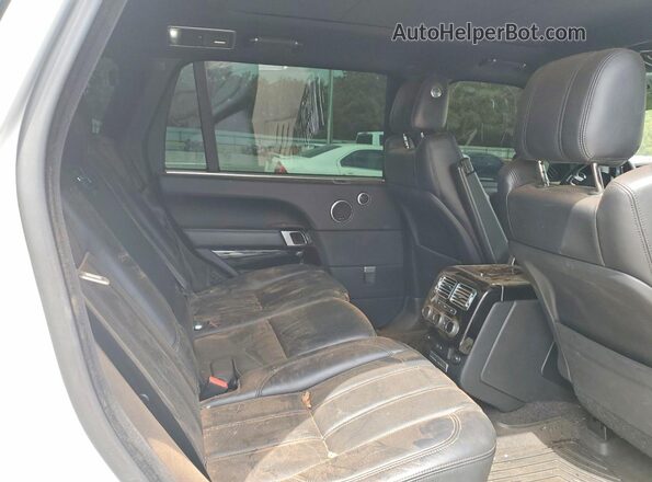 SALGS3EF8GA274454 2016 LAND ROVER RANGE White Вид задньої частини салону