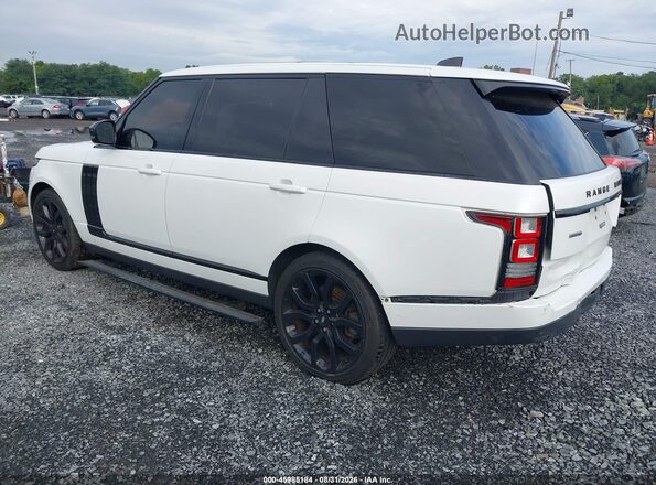 SALGS5FE5HA348268 2017 LAND ROVER RANGE ROVER White Trasero izquierdo