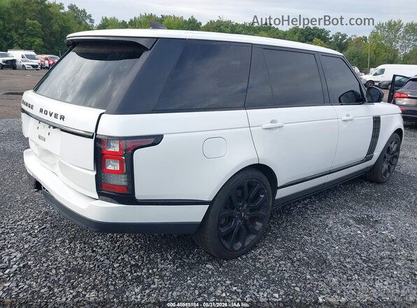 SALGS5FE5HA348268 2017 LAND ROVER RANGE ROVER White Trasero derecho