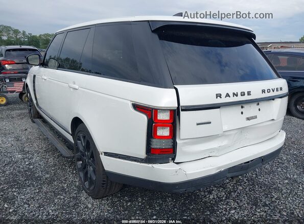 SALGS5FE5HA348268 2017 LAND ROVER RANGE ROVER White Vista frontal