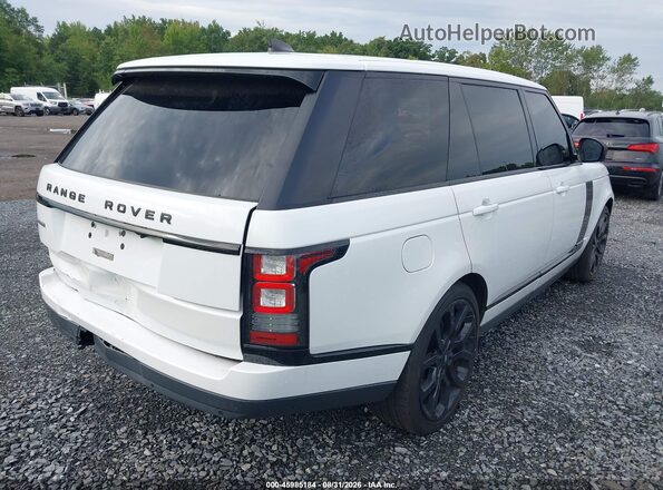 SALGS5FE5HA348268 2017 LAND ROVER RANGE ROVER White 