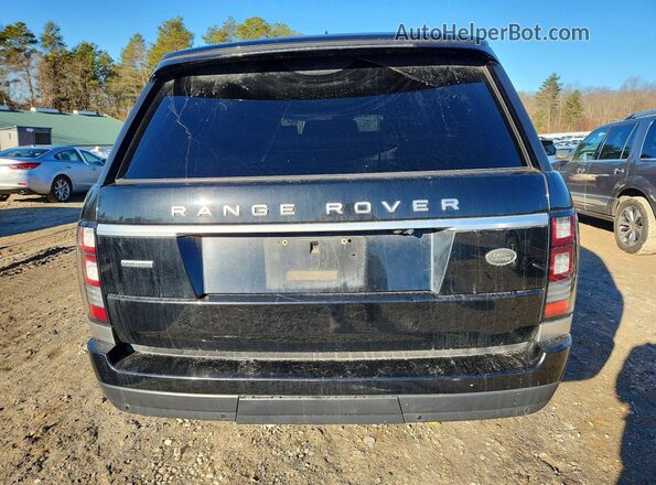 SALGS5FE8HA356896 2017 LAND ROVER RANGE Black Vista trasera