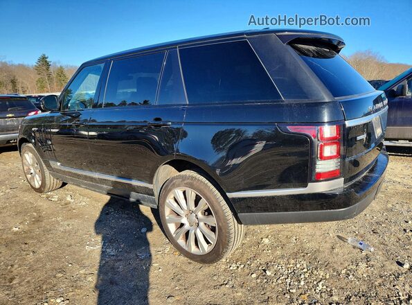 SALGS5FE8HA356896 2017 LAND ROVER RANGE Black Trasero izquierdo
