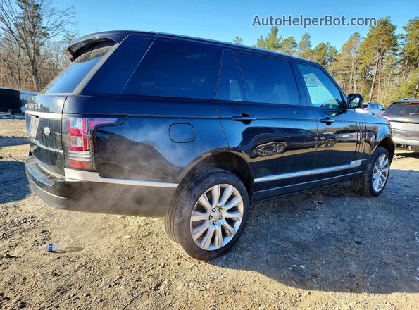 SALGS5FE8HA356896 2017 LAND ROVER RANGE Black Trasero derecho