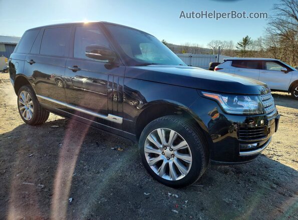SALGS5FE8HA356896 2017 LAND ROVER RANGE Black Delantero derecho