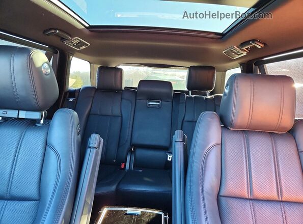 SALGS5FE8HA356896 2017 LAND ROVER RANGE Black Vista de los asientos traseros