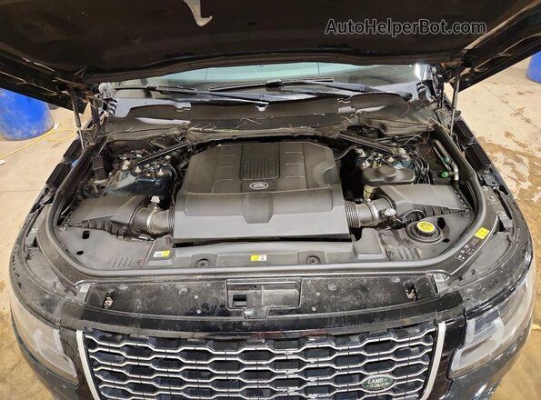SALGS5RE0KA522122 2019 LAND ROVER RANGE Green Engine compartment view