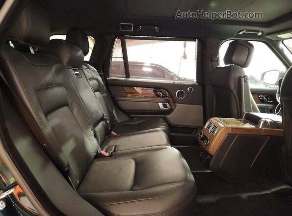 SALGS5RE0KA522122 2019 LAND ROVER RANGE Green Rear interior view