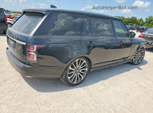 SALGS5RE1JA502833 2018 LAND ROVER RANGE Black უკანა მარჯვენა