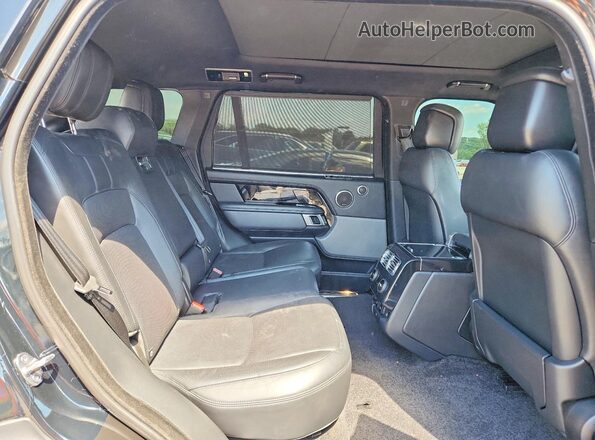 SALGS5RE5KA520124 2019 LAND ROVER RANGE Gray Вид задньої частини салону