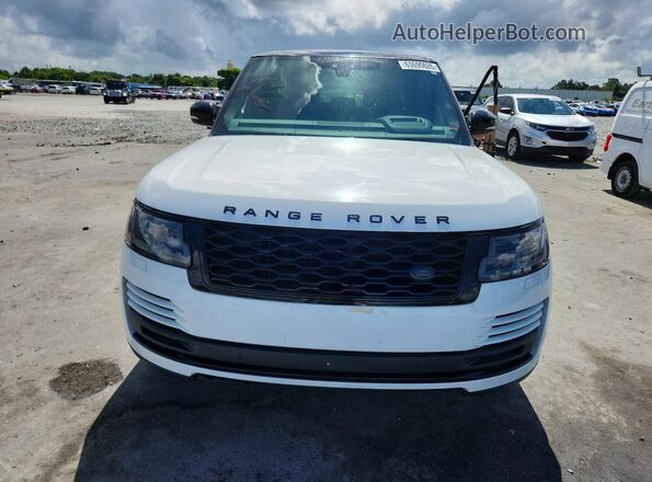 SALGS5RE9JA399399 2018 LAND ROVER RANGE White Вид спереду