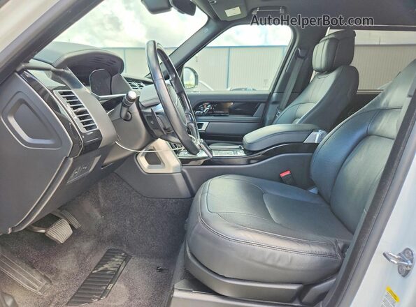 SALGS5RE9JA399399 2018 LAND ROVER RANGE White Вид салону спереду