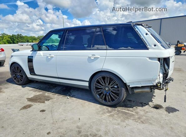 SALGS5RE9JA399399 2018 LAND ROVER RANGE White Задня ліва чверть