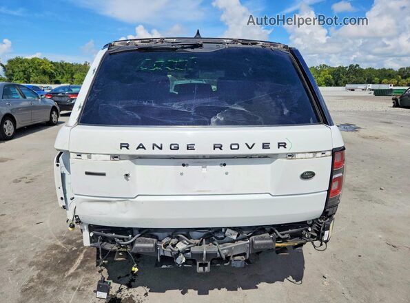 SALGS5RE9JA399399 2018 LAND ROVER RANGE White Вид ззаду