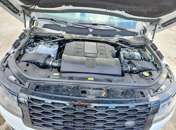 SALGS5RE9JA399399 2018 LAND ROVER RANGE White Вид підкапотного простору