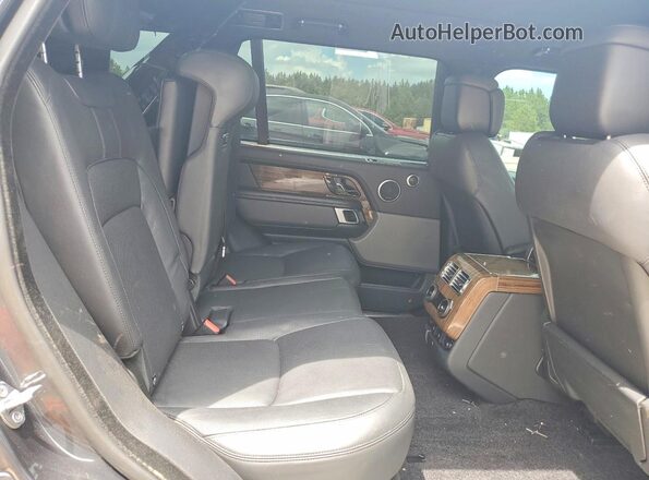 SALGS5RE9JA503535 2018 LAND ROVER RANGE Black Vista de los asientos traseros