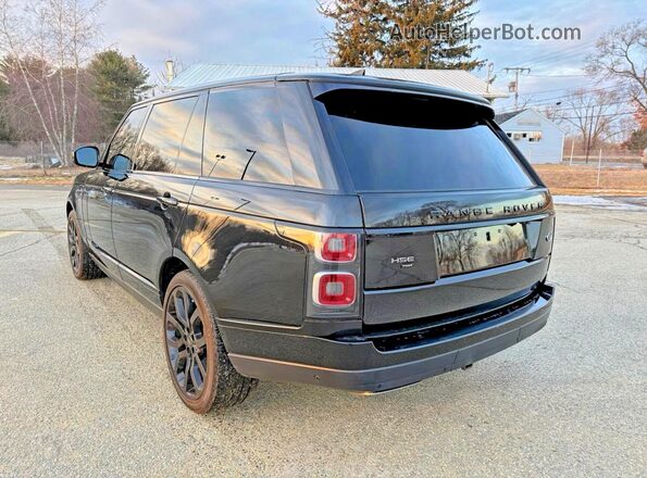 SALGS5SE0LA579304 2020 LAND ROVER RANGE Черный Задняя правая четверть