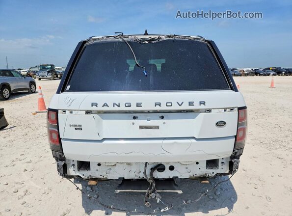 SALGS5SE4LA409348 2020 LAND ROVER RANGE Белый Вид сзади