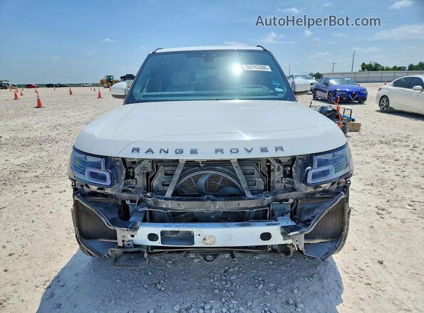 SALGS5SE4LA409348 2020 LAND ROVER RANGE Белый Вид спереди