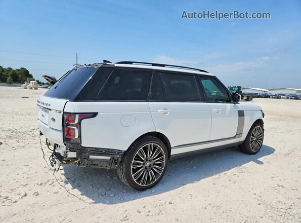SALGS5SE4LA409348 2020 LAND ROVER RANGE Белый Задняя правая четверть