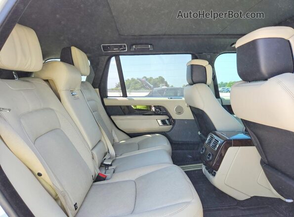 SALGS5SE4LA409348 2020 LAND ROVER RANGE Белый Вид задней части салона