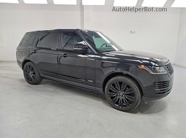 SALGS5SE5MA447964 2021 LAND ROVER RANGE Черный Передняя правая четверть