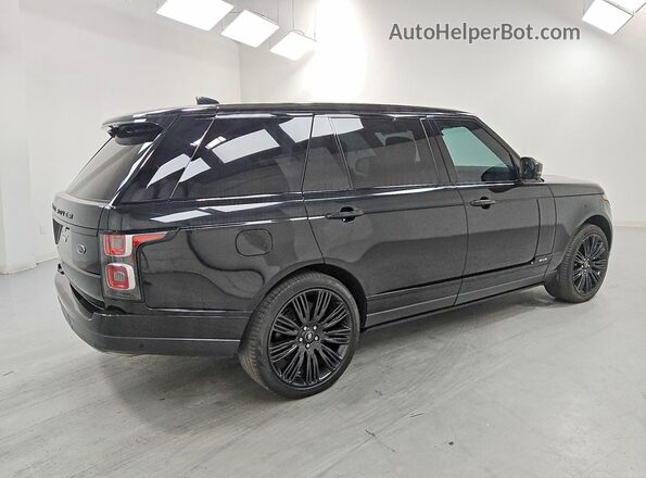 SALGS5SE5MA447964 2021 LAND ROVER RANGE Черный Задняя правая четверть