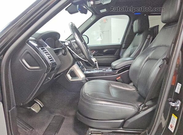 SALGS5SE5MA447964 2021 LAND ROVER RANGE Черный Вид салона спереди