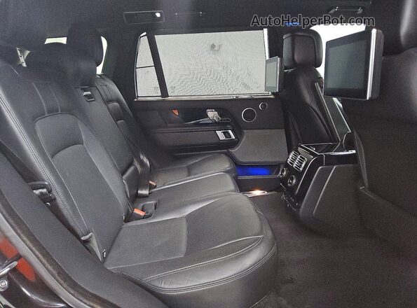 SALGS5SE5MA447964 2021 LAND ROVER RANGE Черный Вид задней части салона