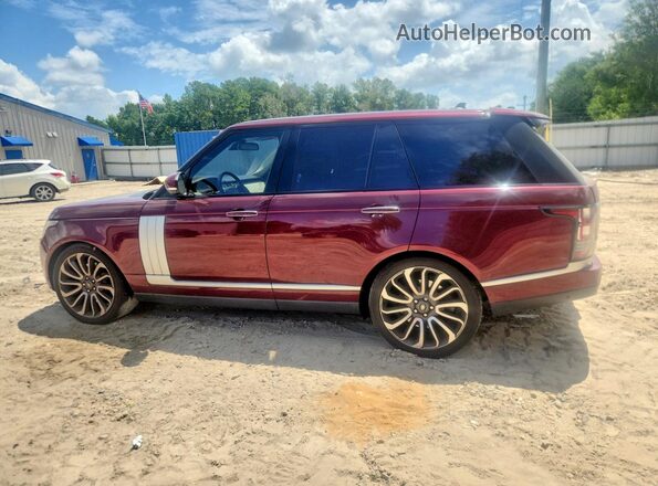 SALGV2EF2GA271454 2016 LAND ROVER RANGE Burgundy უკანა მარცხენა