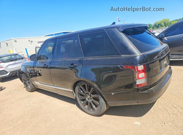 SALGV2EFXGA254482 2016 LAND ROVER RANGE Black Trasero izquierdo