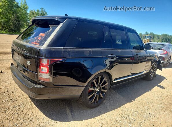 SALGV2EFXGA254482 2016 LAND ROVER RANGE Black Trasero derecho