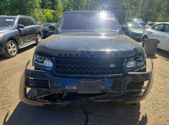 SALGV2EFXGA254482 2016 LAND ROVER RANGE Black Vista frontal
