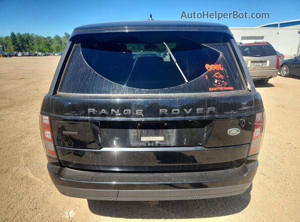 SALGV2EFXGA254482 2016 LAND ROVER RANGE Black Vista trasera