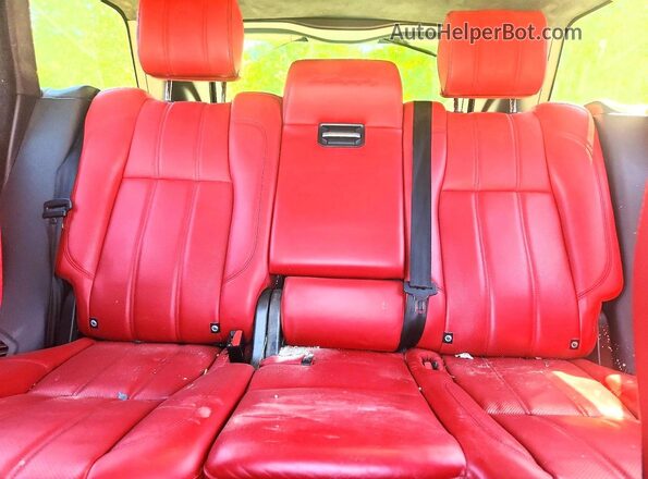SALGV2EFXGA254482 2016 LAND ROVER RANGE Black Vista de los asientos traseros