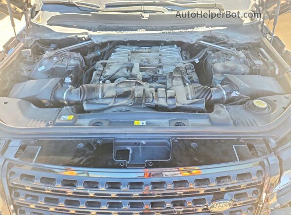 SALGV2EFXGA254482 2016 LAND ROVER RANGE Black Vista del compartimento del motor