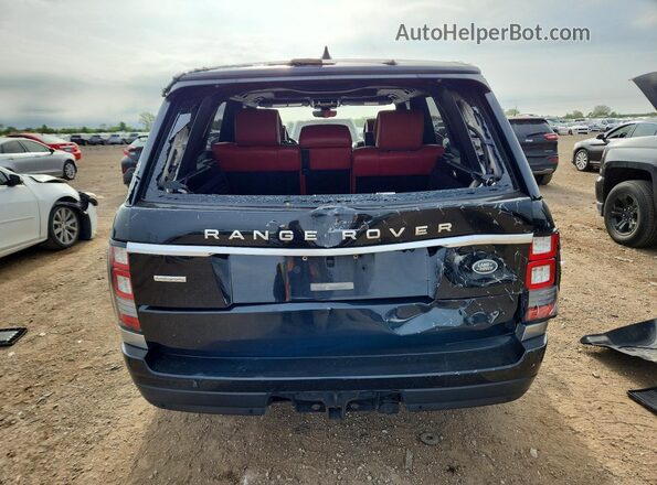 SALGV2FE0HA355361 2017 LAND ROVER RANGE Black Հետևի տեսք