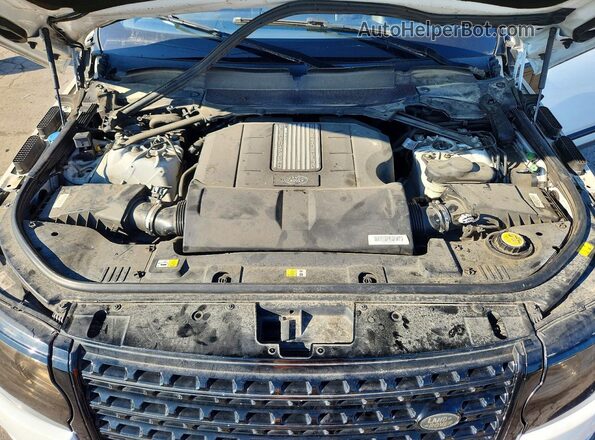 SALGV2FE5HA336823 2017 LAND ROVER RANGE Белый Вид подкапотного пространства