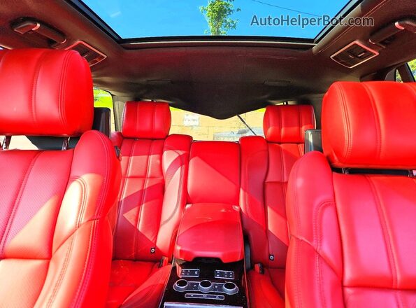 SALGV2FE5HA336823 2017 LAND ROVER RANGE Белый Вид задних сидений
