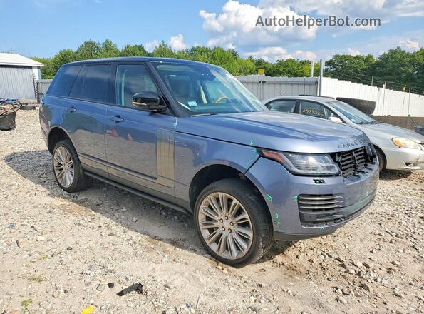 SALGV2RE2JA503320 2018 LAND ROVER RANGE Blue Передня права чверть