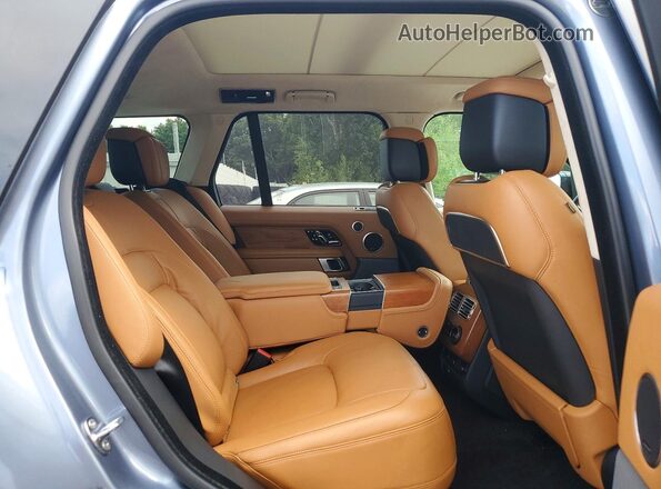 SALGV2RE2JA503320 2018 LAND ROVER RANGE Blue Вид задньої частини салону