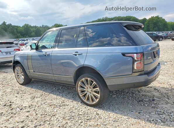 SALGV2RE2JA503320 2018 LAND ROVER RANGE Blue Задня ліва чверть