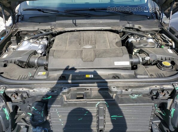 SALGV2RE2JA503320 2018 LAND ROVER RANGE Blue Вид підкапотного простору