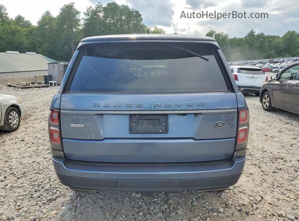 SALGV2RE2JA503320 2018 LAND ROVER RANGE Blue Вид ззаду