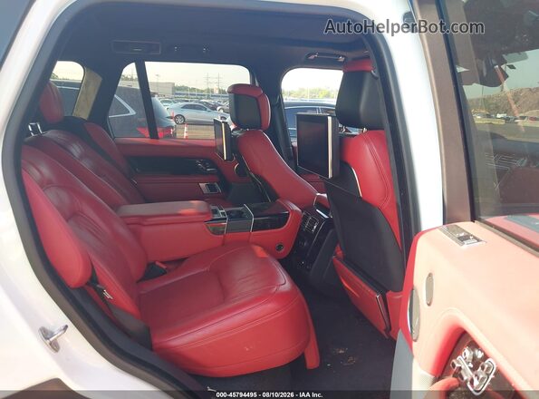 SALGV2RE2KA545116 2019 LAND ROVER RANGE ROVER White VIN կոդի պիտակի տեսք