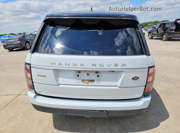 SALGV3EF5GA271860 2016 LAND ROVER RANGE White Rear view