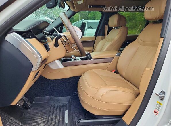 SALK1BE94SA322963 2025 LAND ROVER RANGE Белый Вид салона спереди